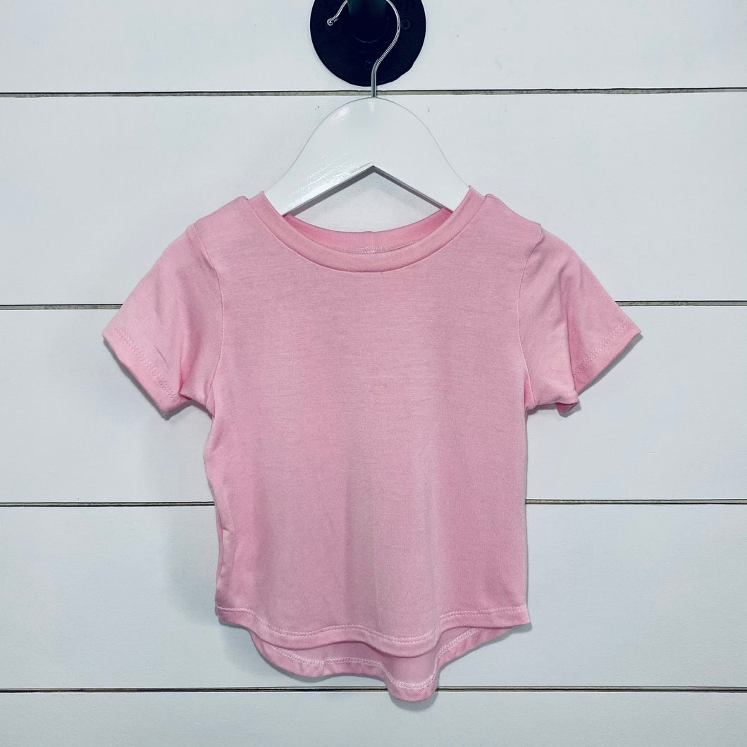 Pink Hi-Lo Tee