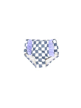 Load image into Gallery viewer, Lilac + Grey Check Swim
