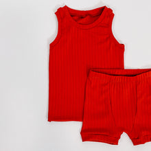 Load image into Gallery viewer, Burnt Orange Tank/Short Set
