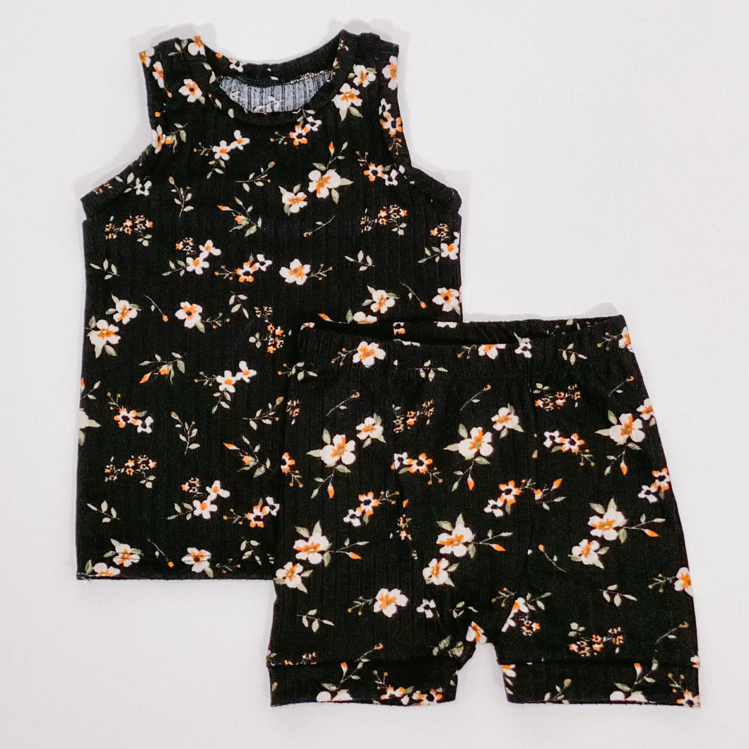 Floral Tank/Short Set